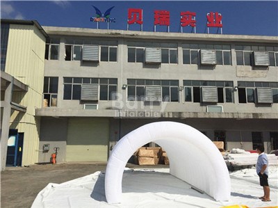 White giant led inflatable shelter tunnel tent for sale BY-IT-055